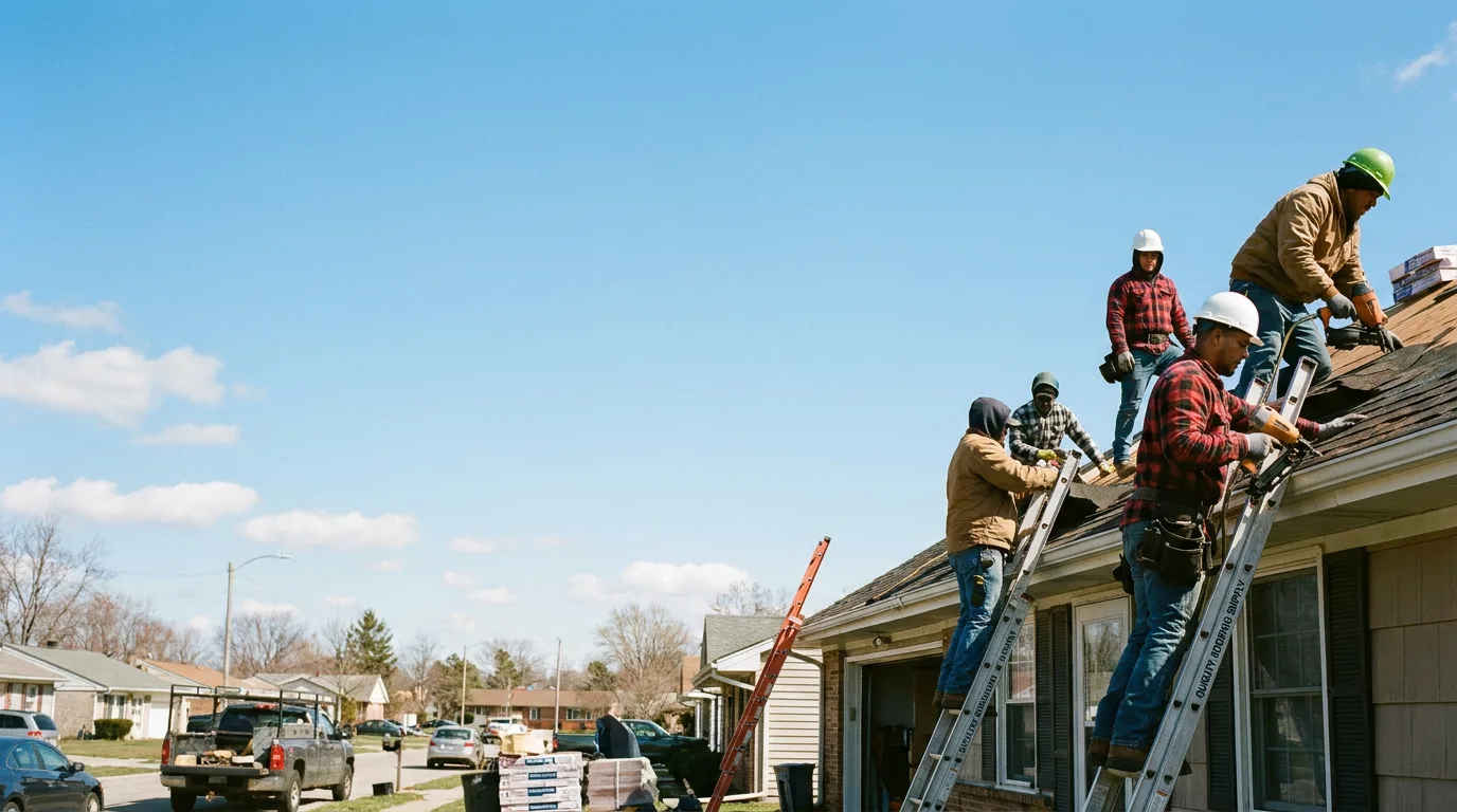 Roofing in Worth, IL near me